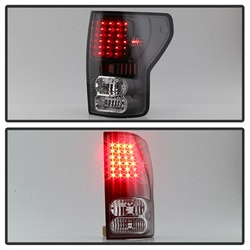 Spyder Auto - Xtune Toyota Tundra 07-13 LED Tail Lights Black ALT-ON-TTU07-LED-BK - 5013200 - MST Motorsports