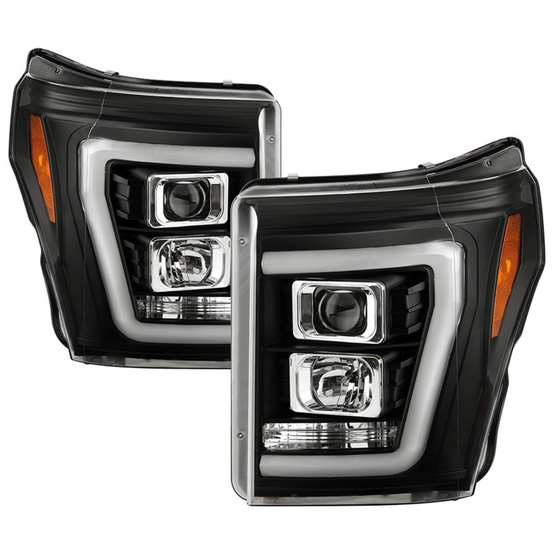 Spyder Auto - Projector LED Headlights - Black - 5087898 - MST Motorsports