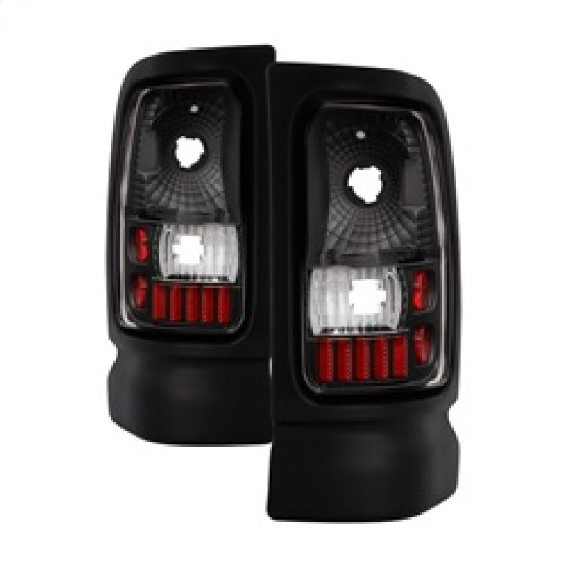 Spyder Auto - Xtune Dodge Ram 1500/2500/3500 94-01 Euro Style Tail Lights Black ALT-ON-DRAM94-BK - 5012753 - MST Motorsports