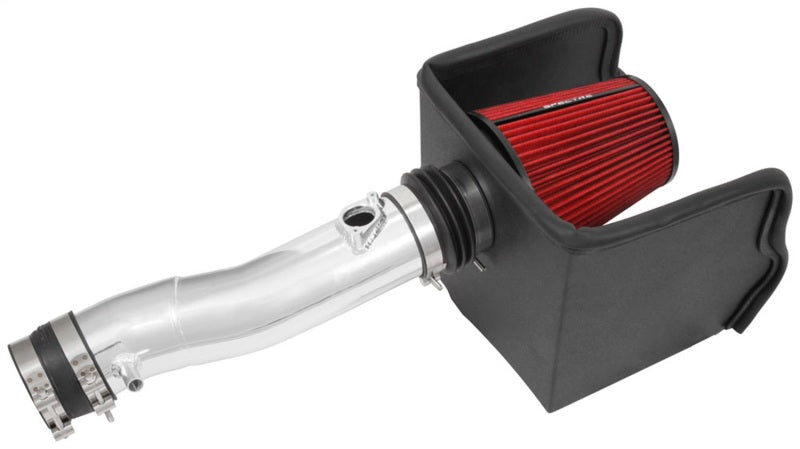 Spectre - Spectre 16-18 Toyota Tacoma V6-3.5L F/I Air Intake Kit - Polished w/Red Filter - 9060 - MST Motorsports