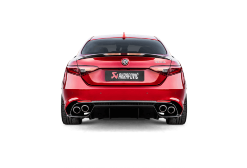 Akrapovic - Akrapovic 17-19 Alfa Romeo Giulia Quadrifoglio Evolution Line Cat Back (Titanium) - S-AR/TI/1H - MST Motorsports