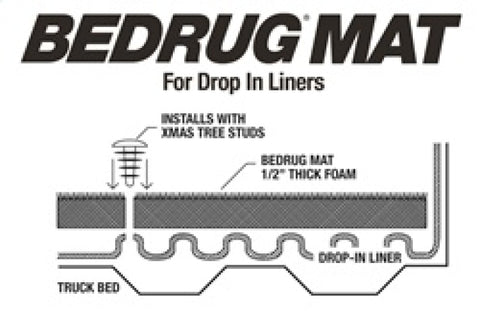 BedRug - BedRug 15-16 Ford F-150 5ft 6in Bed Drop In Mat - BMQ15SCD - MST Motorsports