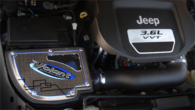 Volant - Volant 12-13 Jeep Wrangler 3.6L V6 PowerCore Closed Box Air Intake System - 176366 - MST Motorsports