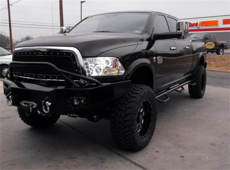 N-Fab - N-Fab Nerf Step 10-17 Dodge Ram 2500/3500 Mega Cab 6.4ft Bed - Gloss Black - Bed Access - 3in - D10110MC-6 - MST Motorsports