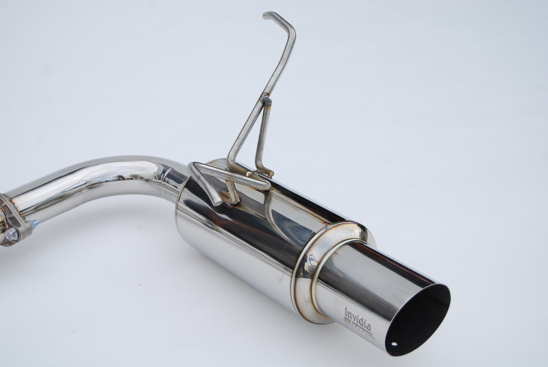 Invidia - Invidia 2022+ Subaru WRX N1 Twin Outlet Single Layer SS Tip Cat-Back Exhaust - HS22WRXGTP - MST Motorsports