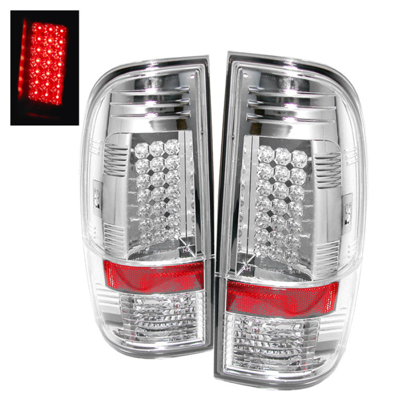 Spyder Auto - Tail Lights - Chrome - 5003904 - MST Motorsports