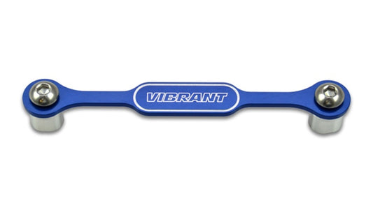 Vibrant - Anodized Blue Boost Brace with Aluminum Dowels - 12647 - MST Motorsports