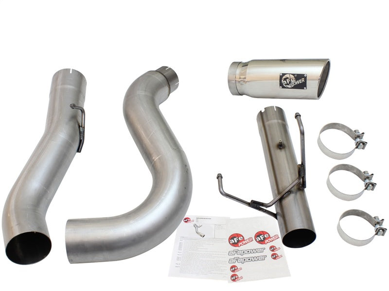 aFe - aFe MACHForce XP Exhaust Large Bore 5in DPF-Back Alu. 13-15 Dodge Trucks L6-6.7L (td) *Polish Tip - 49-02051-1P - MST Motorsports