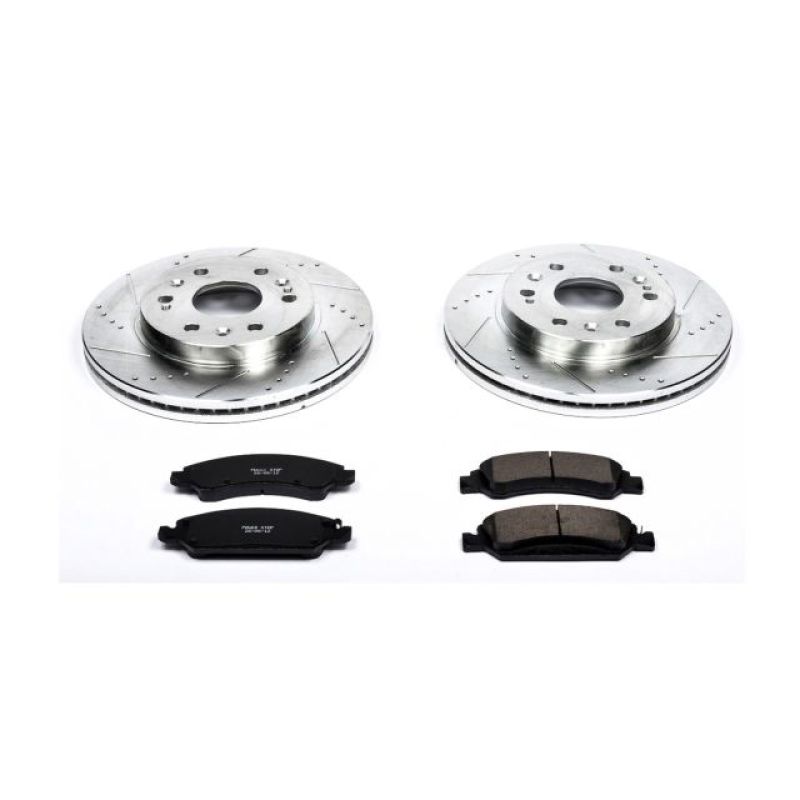 PowerStop - Power Stop 08-19 Cadillac Escalade Front Z23 Evolution Sport Brake Kit - K2069 - MST Motorsports