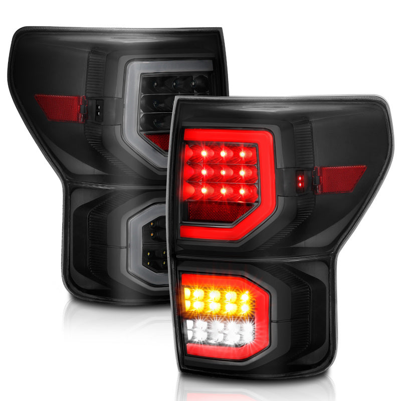 ANZO - Tail Light Assembly; LED; Black Housing; Smoke Lens; Pair - 311337 - MST Motorsports