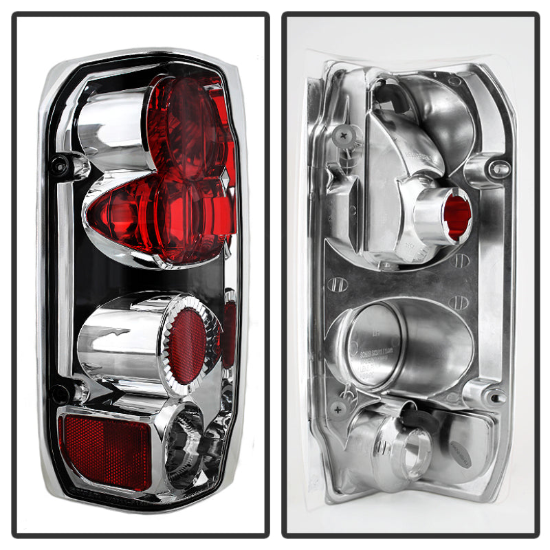 Spyder Auto - Euro Style Tail Lights - Chrome - 5003317 - MST Motorsports