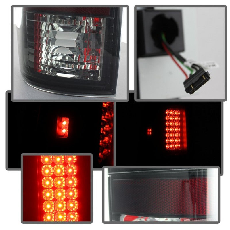 Spyder Auto - LED Tail Lights - Black Smoke - 5078179 - MST Motorsports