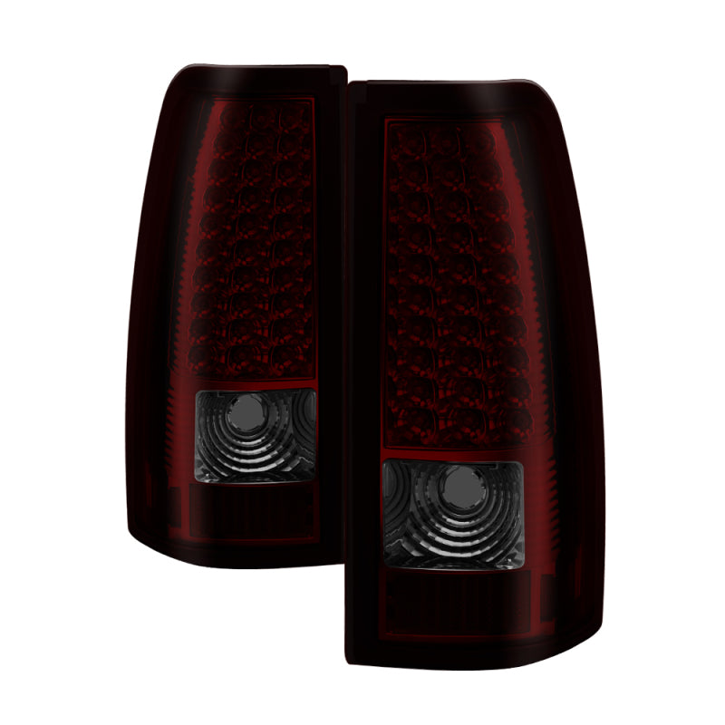 Spyder Auto - Xtune Chevy Silverado 1500/2500/3500 99-02 LED Tail Lights Red Smoke ALT-ON-CS99-LED-RS - 5011763 - MST Motorsports