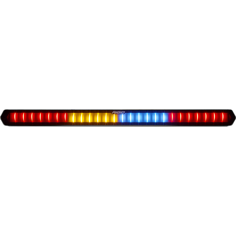 RIGID Industries - RIGID Chase Rear Facing 27 Mode 5 Color LED Light Bar 28 Inch, Tube Mount - 901801 - MST Motorsports