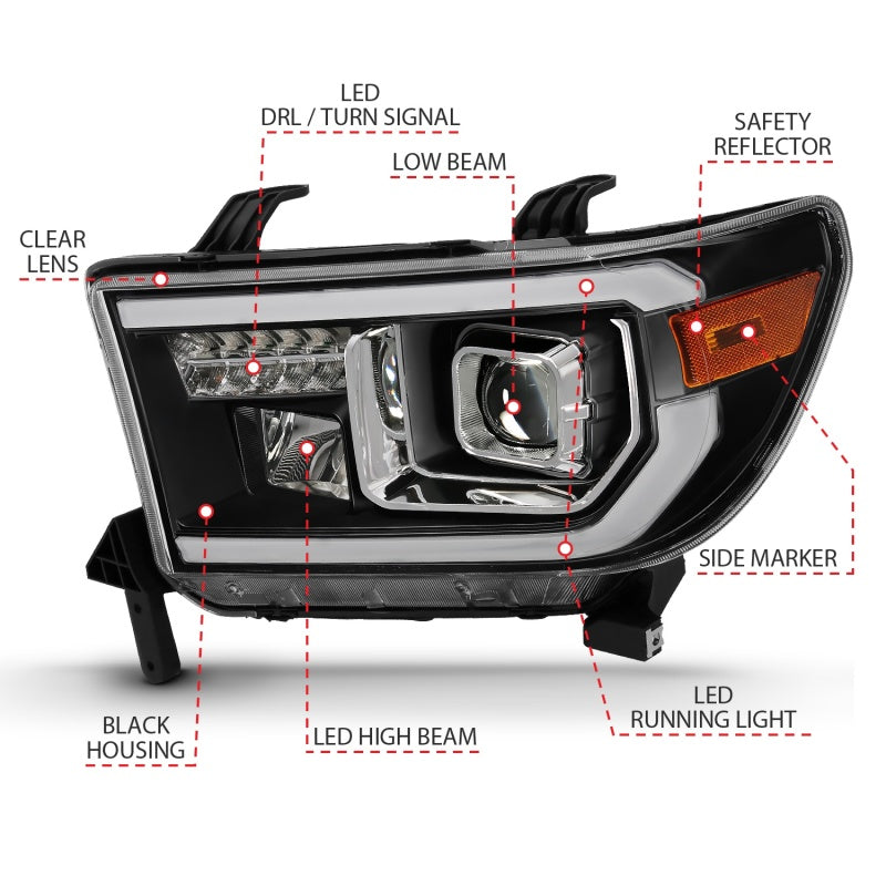 ANZO - Projector Headlight - 111447 - MST Motorsports