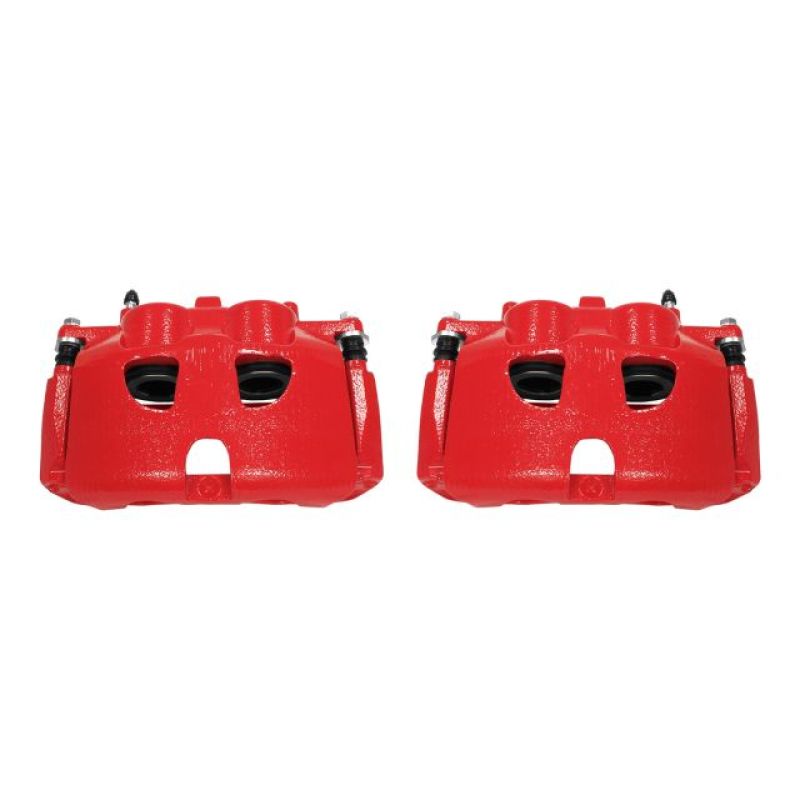 PowerStop - Power Stop 10-17 Ford Expedition Front Red Calipers w/Brackets - Pair - S5236 - MST Motorsports