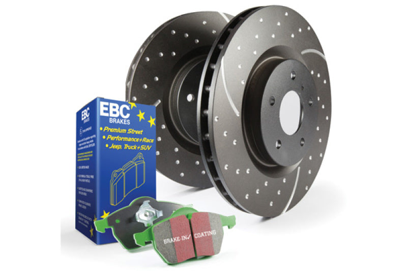 EBC - EBC S3 Kits Greenstuff Pads & GD Rotors - S3KF1206 - MST Motorsports