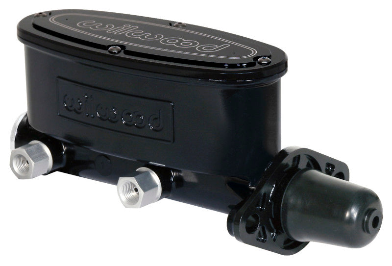 Wilwood - Wilwood High Volume Tandem Master Cylinder - 1in Bore Black - 260-8555-BK - MST Motorsports