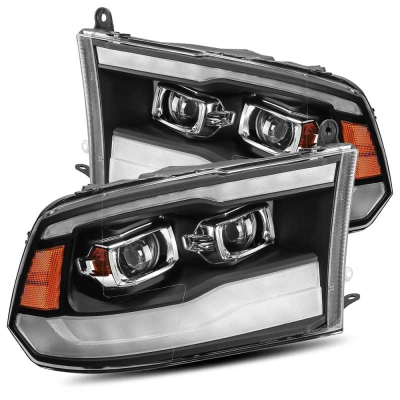 AlphaRex - Projector Headlights Plank Style Design Black - 880597 - MST Motorsports