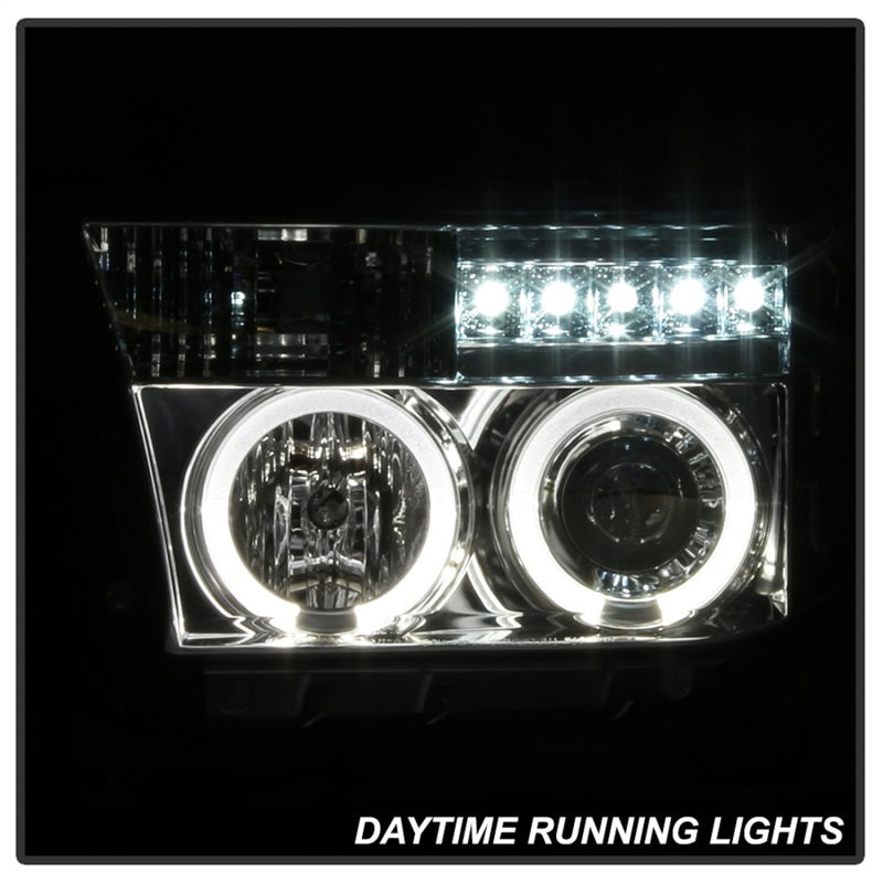 Spyder Auto - Projector Headlights - LED Halo - LED - Chrome - 5012036 - MST Motorsports