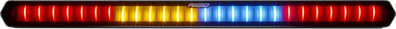 RIGID Industries - RIGID Chase Rear Facing 27 Mode 5 Color LED Light Bar 28 Inch, Tube Mount - 901801 - MST Motorsports