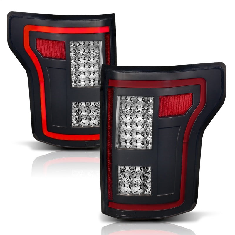 ANZO - LED Taillights Black w/ Sequential - 311293 - MST Motorsports