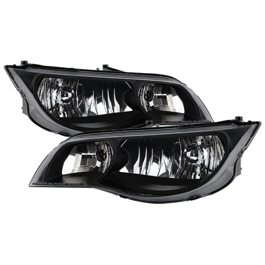 Spyder Auto - xTune Saturn ION Coupe 03-07 (Not Sedan) OEM Style Headlights - Black HD-JH-SAION-2D-BK - 9035654 - MST Motorsports