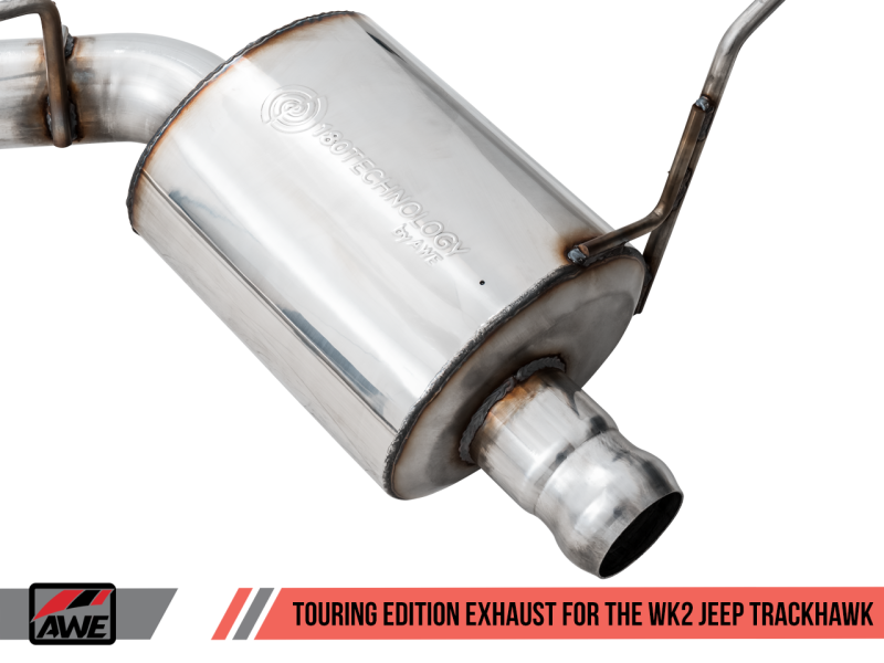 AWE Tuning - AWE Tuning 2020 Jeep Grand Cherokee SRT/Trackhawk Touring Edition Exhaust - Use w/Stock Tips - 3015-31017 - MST Motorsports