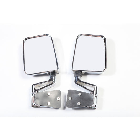 Rugged Ridge - Rugged Ridge 87-02 Jeep Wrangler YJ/TJ Chrome Dual Focus Door Mirror Kit - 11018.01 - MST Motorsports