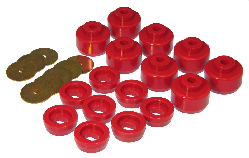 Prothane - Prothane 99-07 Chevy Silverado Canadian Model Body Mount - Red - 7-148 - MST Motorsports