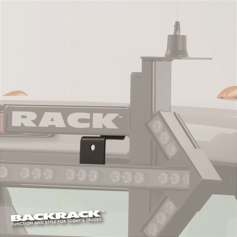 Backrack - Arrow Stick Bracket; Pair; Incl. Self Tapping Screws; Backrack And Safety Rack ; - 91004 - MST Motorsports