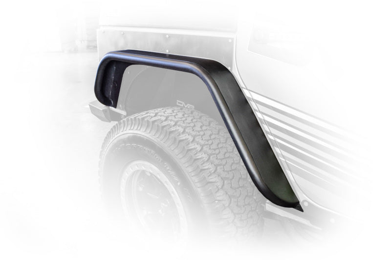 DV8 Offroad - 07-18 Jeep JK Fender Flares; Wide; Front & Rear - FENDB-02 - MST Motorsports