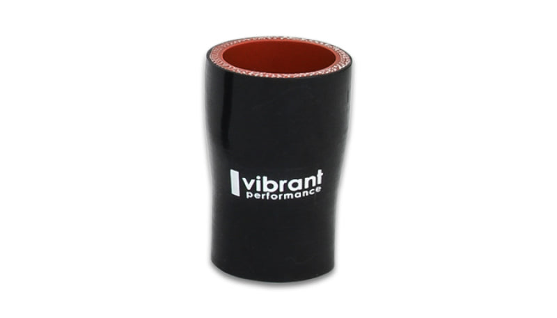 Vibrant - Reducer Coupler, 2.50" I.D. x 4.00" I.D. x 3.00" Long - Black - 2928 - MST Motorsports