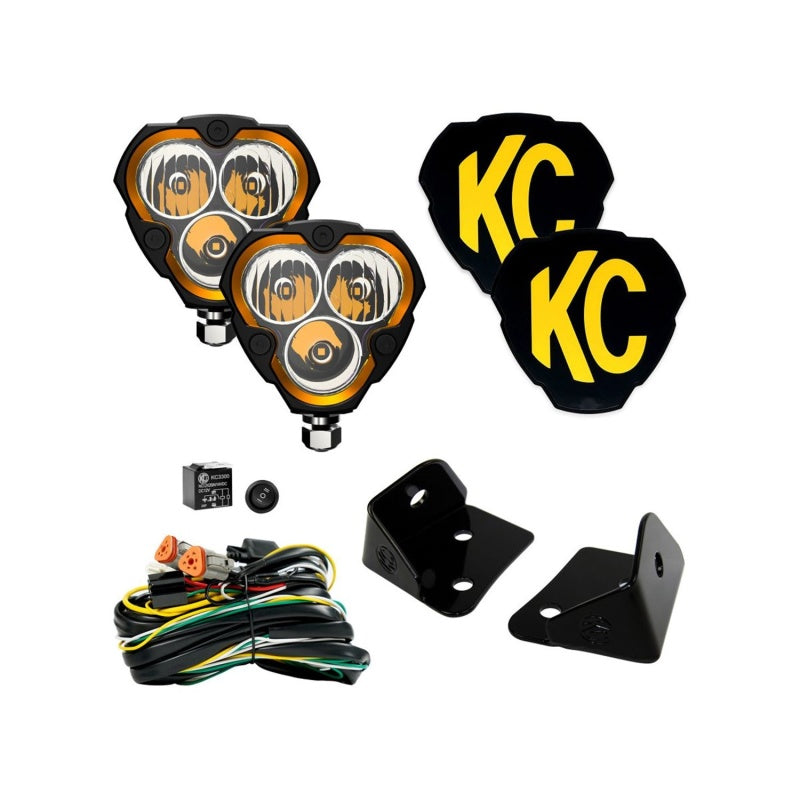 KC HiLiTES - The small and mighty KC FLEX ERA 3 combo pattern light, huge power, small size - 97127 - MST Motorsports