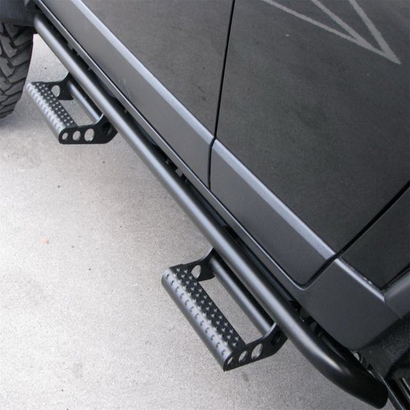 N-Fab - N-Fab RKR Step System 16-17 Toyota Tacoma Double Cab - Tex. Black - 1.75in - T154RKRCCS4 - MST Motorsports