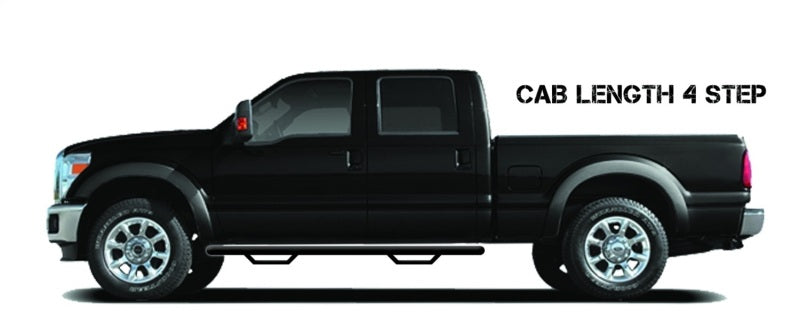 N-Fab - N-Fab Nerf Step 11-14 Chevy-GMC 2500/3500 Crew Cab - Tex. Black - Cab Length - 3in - C1180CC-TX - MST Motorsports