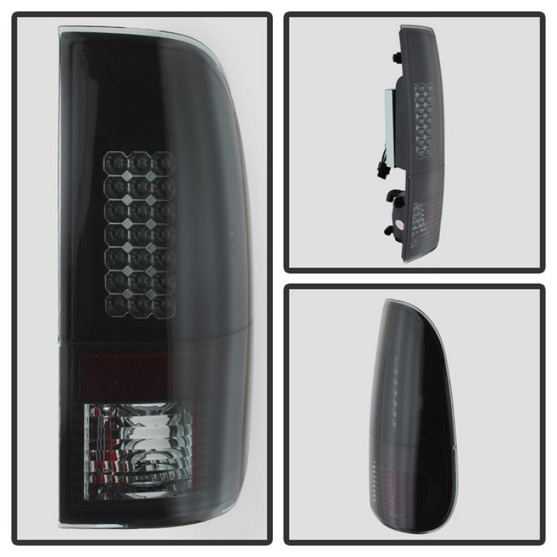 Spyder Auto - LED Tail Lights - Black Smoke - 5078179 - MST Motorsports