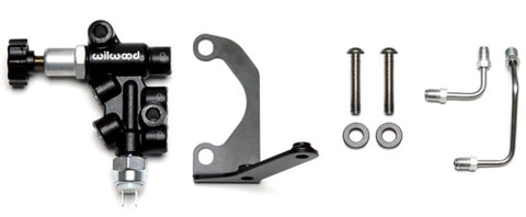 Wilwood - Wilwood Tandem Master Cylinder Mounting Bracket R/H Kit w/ Prop Valve - 260-15048 - MST Motorsports