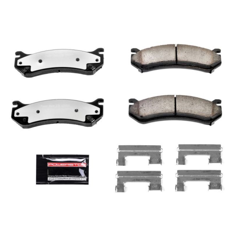 PowerStop - Power Stop 02-06 Cadillac Escalade Front or Rear Z36 Truck & Tow Brake Pads w/Hardware - Z36-785 - MST Motorsports