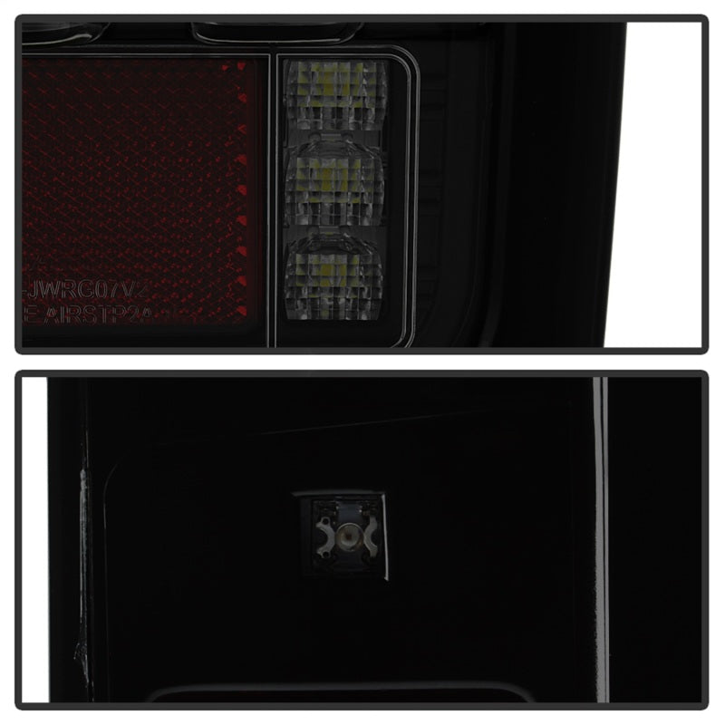 Spyder Auto - Version 2 Light Bar Sequential Turn Signal LED Tail Lights - Black Smoke - 5084781 - MST Motorsports