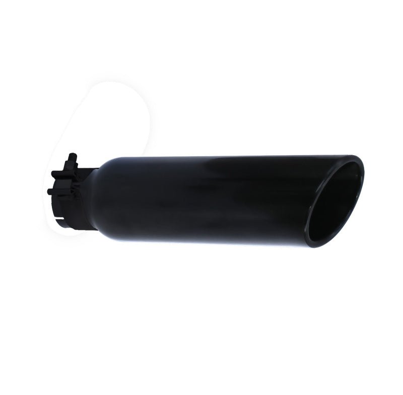 Go Rhino - Go Rhino Exhaust Tip - Black - ID 2 1/2in x L 14in x OD 4in - GRT25414B - MST Motorsports