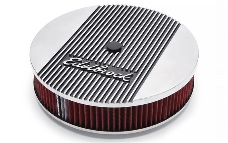 Edelbrock - Edelbrock Air Cleaner Elite II 14In Diameter w/ 3In Element Polished - 4266 - MST Motorsports