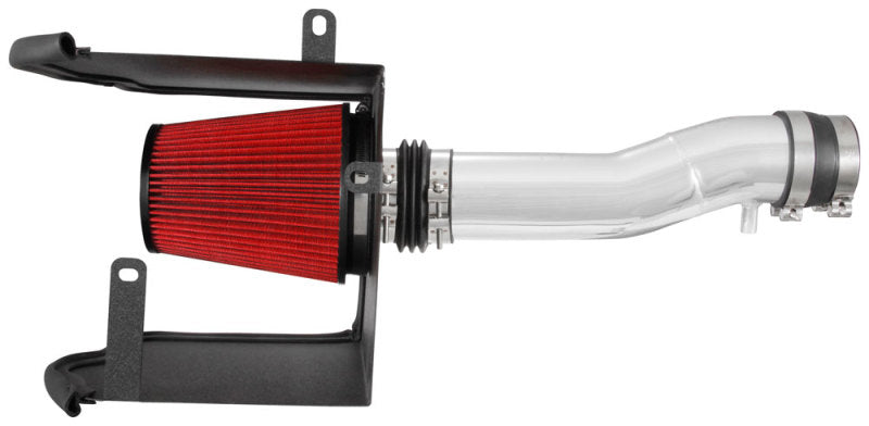 Spectre - Spectre 16-18 Toyota Tacoma V6-3.5L F/I Air Intake Kit - Polished w/Red Filter - 9060 - MST Motorsports