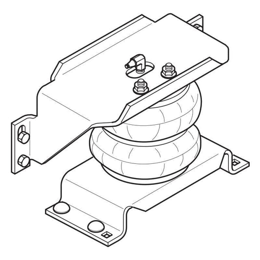 Firestone - Firestone Ride-Rite Air Helper Spring Kit Front 07-17 Dodge RAM 3500HD Cab 2WD/4WD (W217602478) - 2478 - MST Motorsports