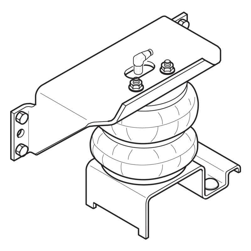 Firestone - Firestone Ride-Rite Air Helper Spring Kit Rear 08-12 16K-22K GVWR (Not Thor Motorhomes) (W217602170) - 2170 - MST Motorsports