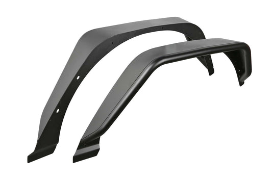 Fabtech - JEEP JL TUBE FENDERS RR STL PWDRCOAT BLK TEXTURE - FTS24213 - MST Motorsports