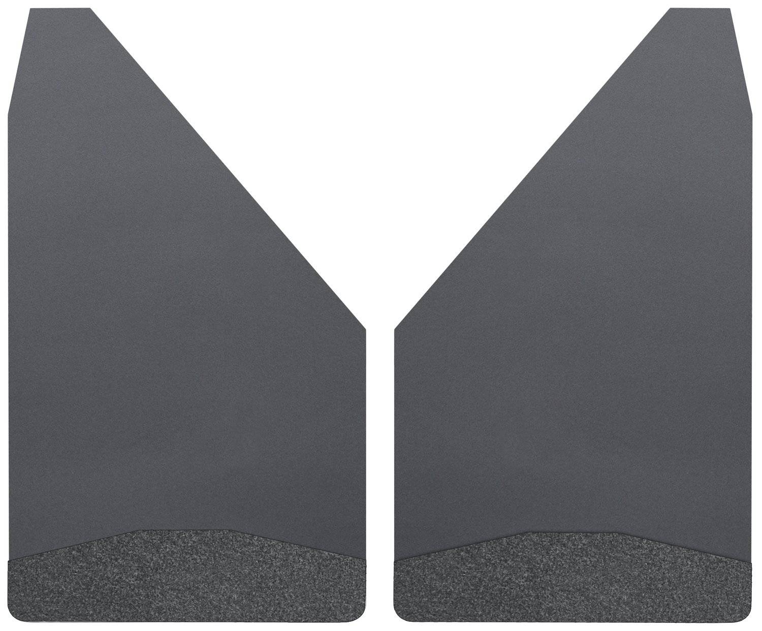 Husky Liners - Universal Mud Flaps 14" Wide - Black Weight - 17153 - MST Motorsports