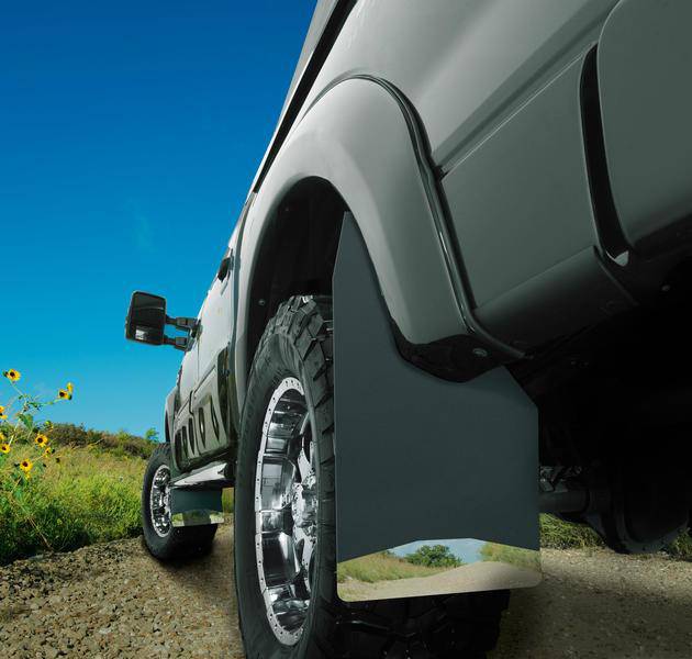 Husky Liners - Universal Mud Flaps 14" Wide - Black Weight - 17153 - MST Motorsports