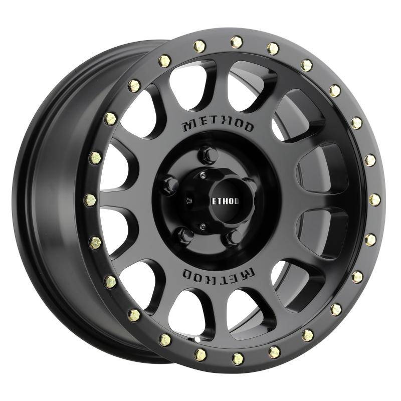 Method Wheels - Method MR305 NV 17x8.5 0mm Offset 5x150 116.5mm CB Matte Black Wheel - MR30578558500 - MST Motorsports