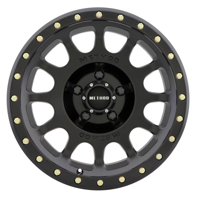 Method Wheels - Method MR305 NV 17x8.5 0mm Offset 5x150 116.5mm CB Matte Black Wheel - MR30578558500 - MST Motorsports